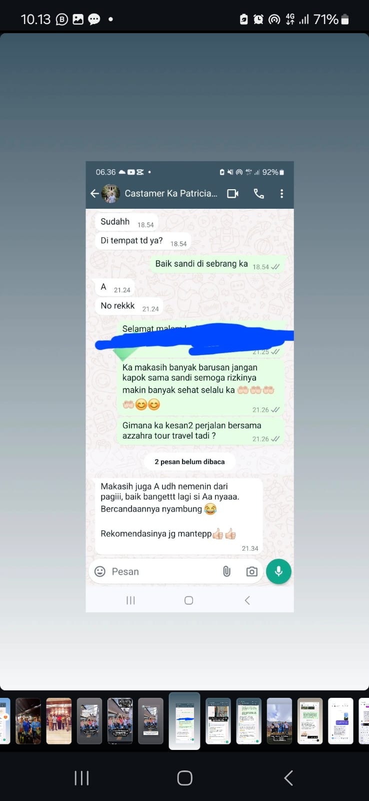 Azzahra Tour & Travel Testimoni Client (10) Azzahra Tour & Travel Testimoni Client (10)