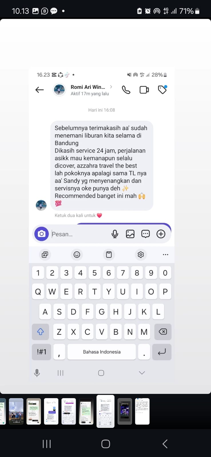 Azzahra Tour & Travel Testimoni Client (11) Azzahra Tour & Travel Testimoni Client (11)