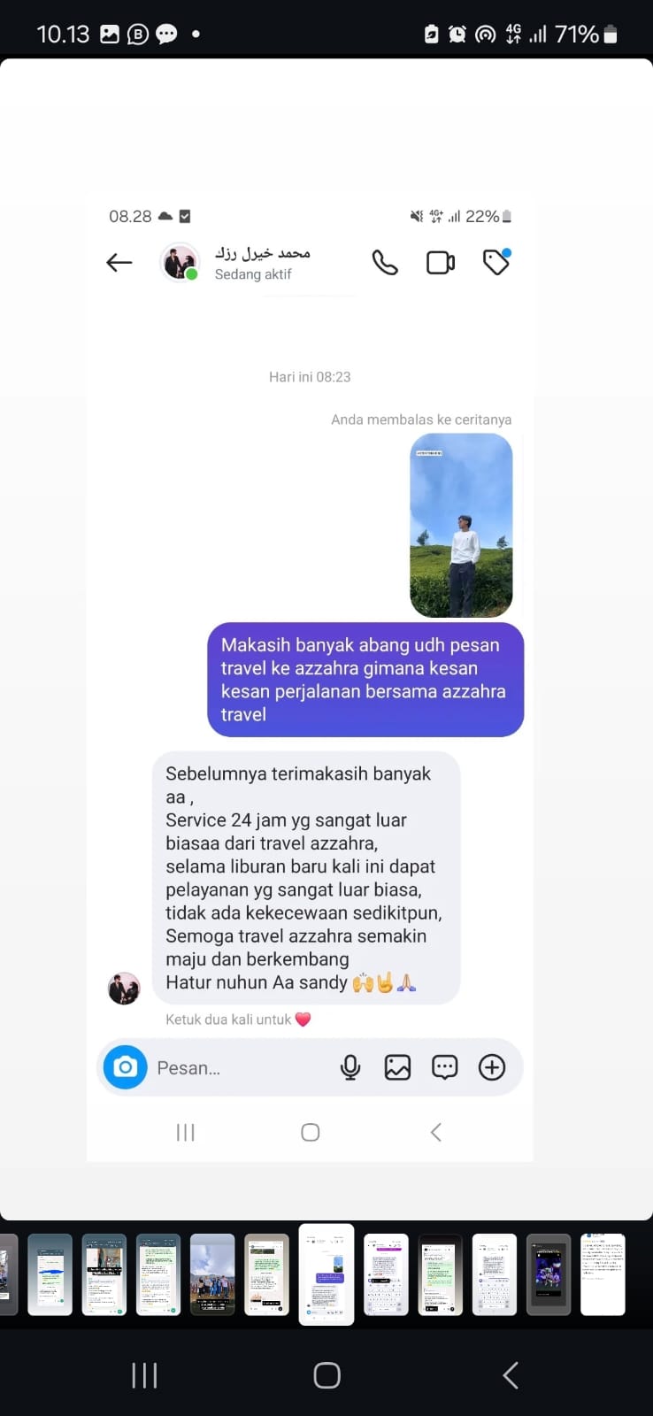 Azzahra Tour & Travel Testimoni Client (12) Azzahra Tour & Travel Testimoni Client (12)