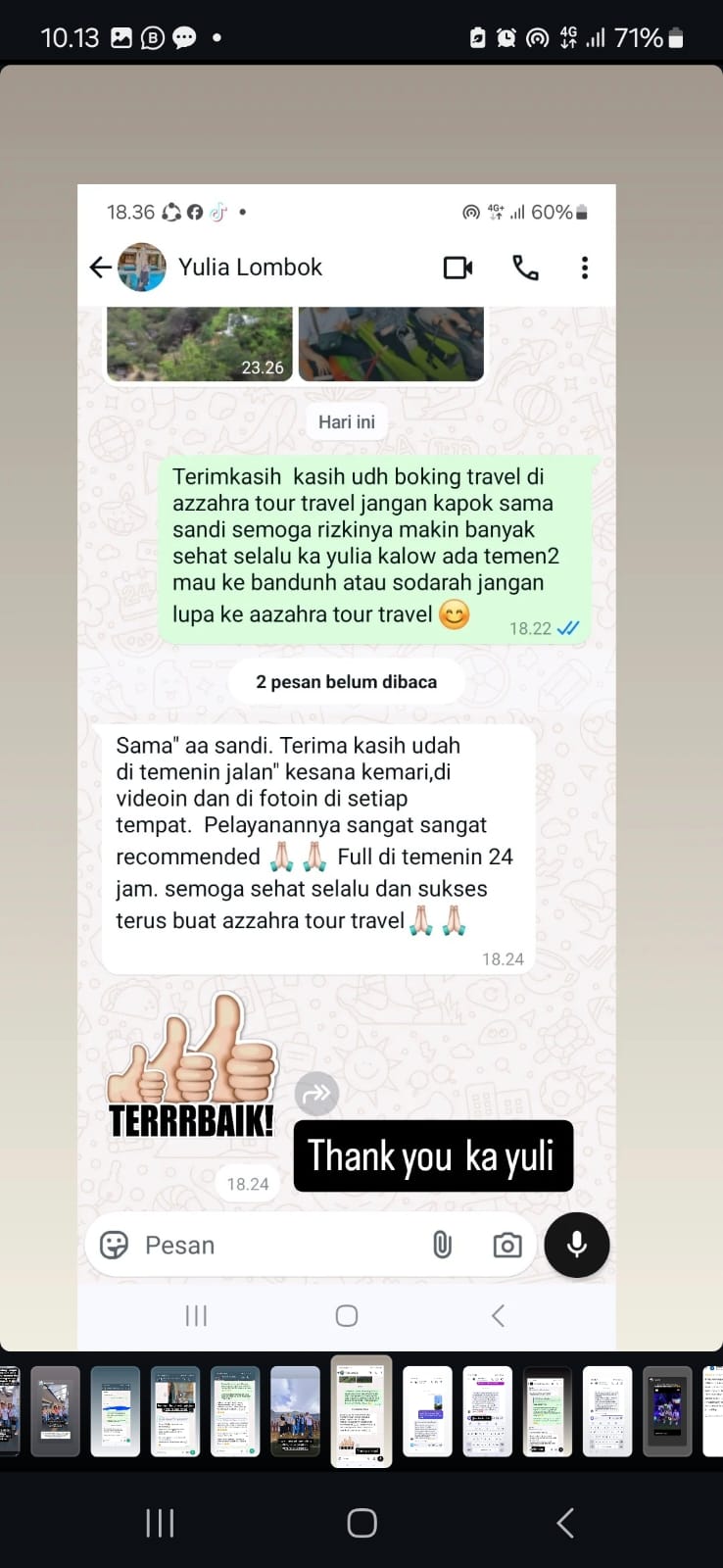 Azzahra Tour & Travel Testimoni Client (4) Azzahra Tour & Travel Testimoni Client (4)
