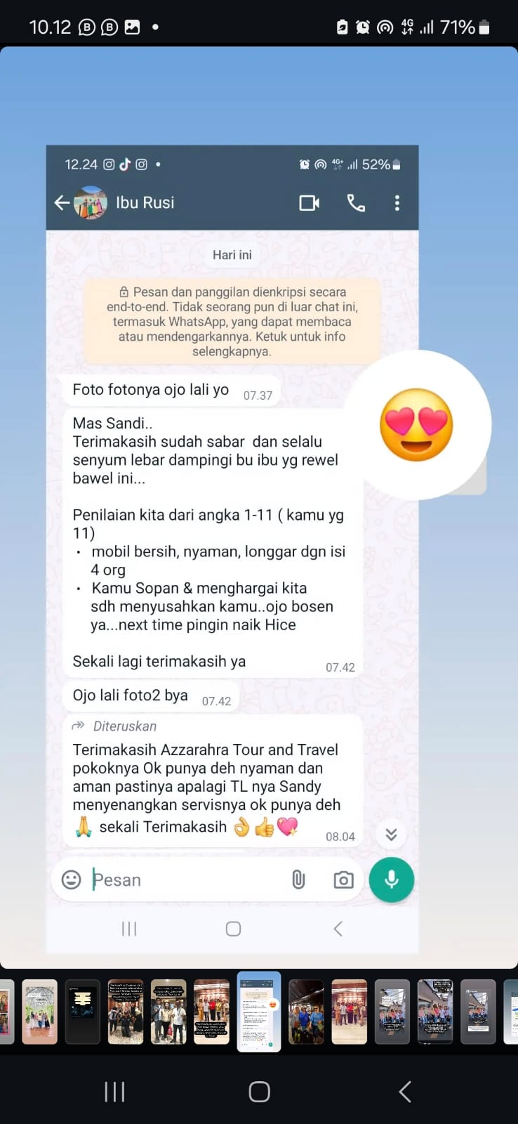 Azzahra Tour & Travel Testimoni Client (6) Azzahra Tour & Travel Testimoni Client (6)